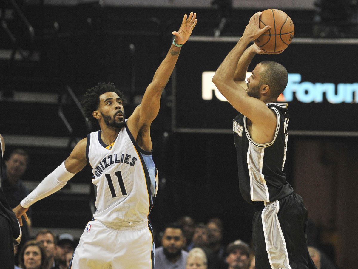 NBA: Playoffs-San Antonio Spurs at Memphis Grizzlies