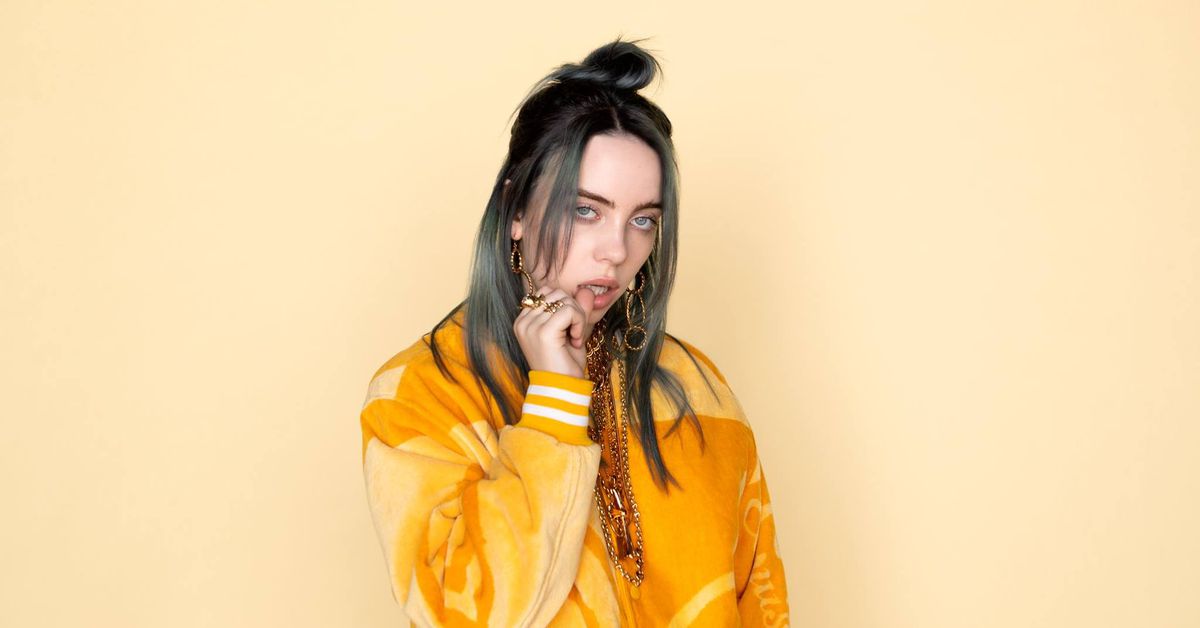 Billie Eilish Autogramm Don’t Smile at Me Autograph When We All Fall Asleep