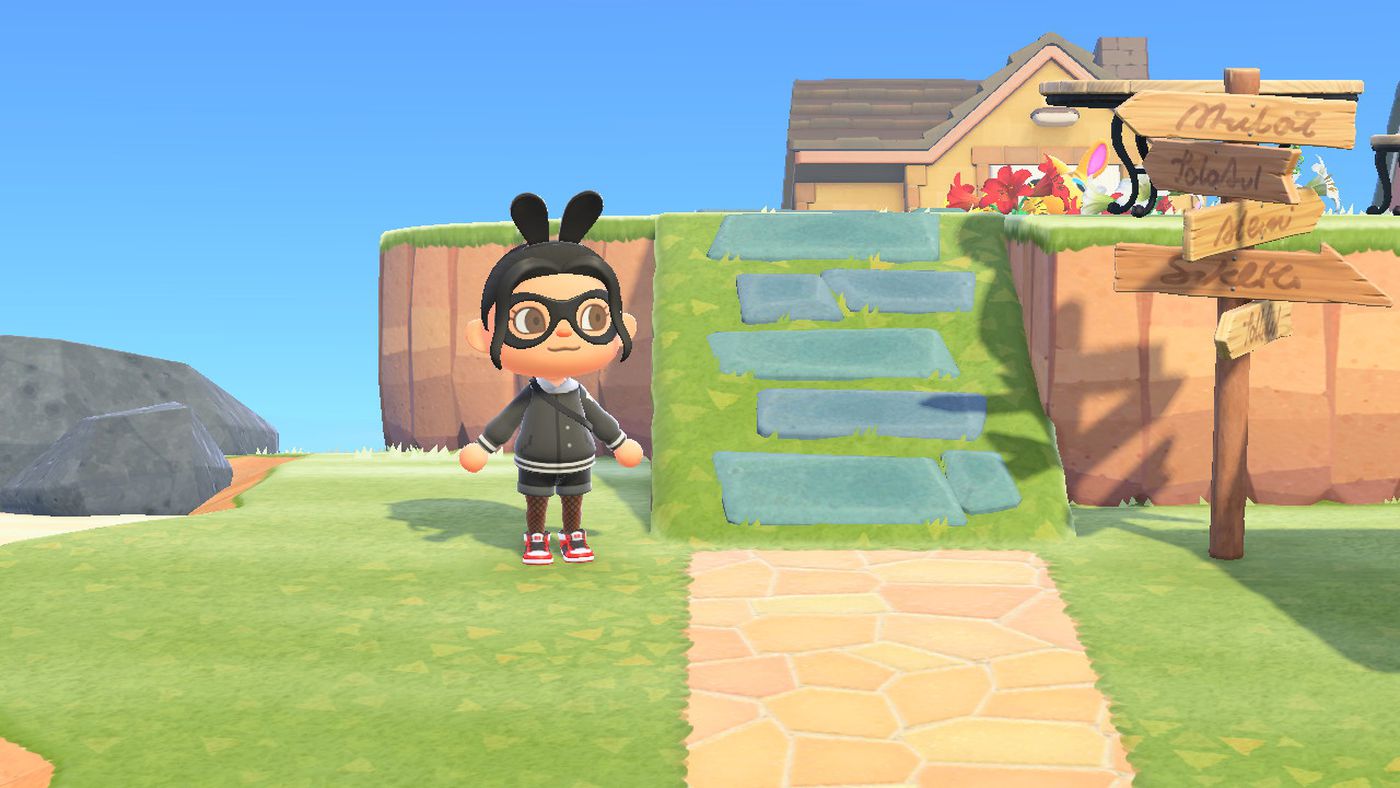Build bridges and inclines in Animal Crossing: New Horizons