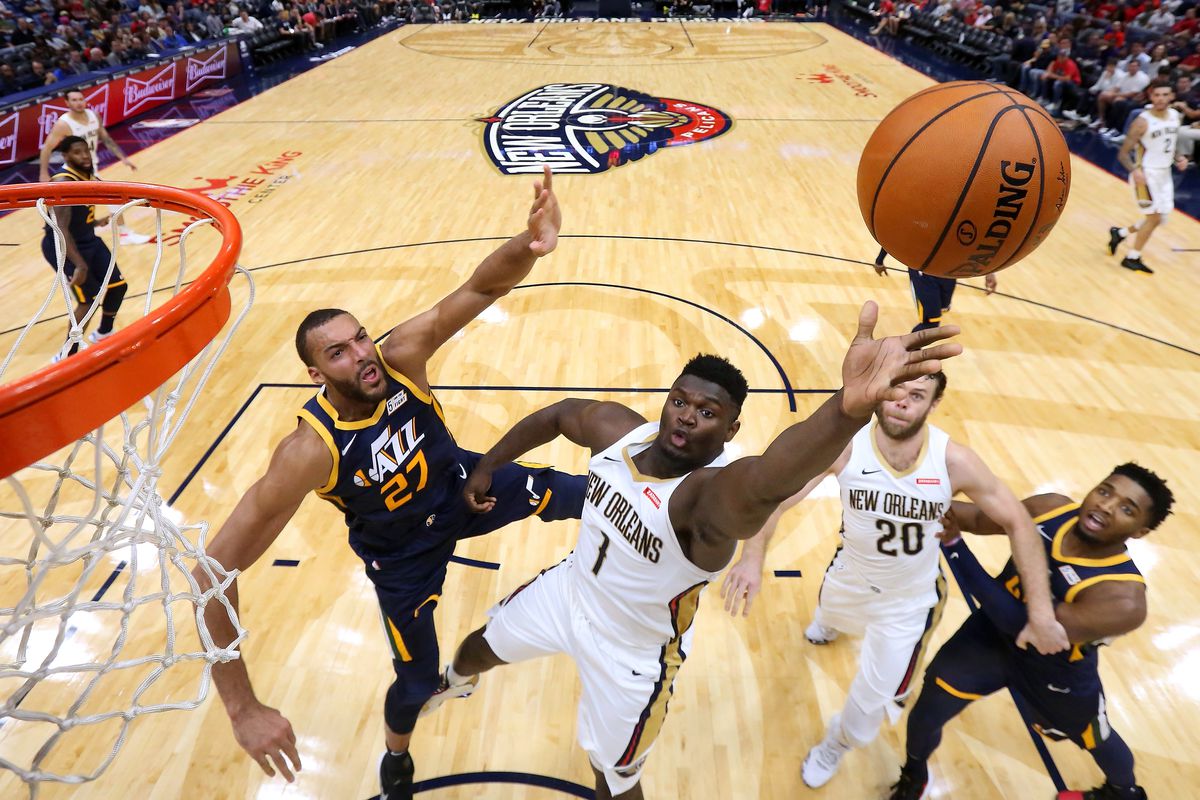 Zion Williamson and Pelicans to be tested inside the paint by Rudy Gobert and Jazz - The Bird Writes