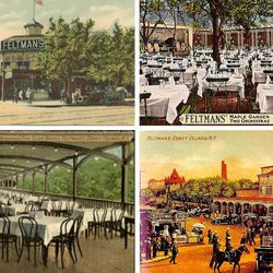 <a href="http://ny.eater.com/archives/2012/02/postcards_from_the_restaurants_of_old_new_york_city.php#4f4b98af85216d6e5301b293">24 Old Restaurant Postcards</a>