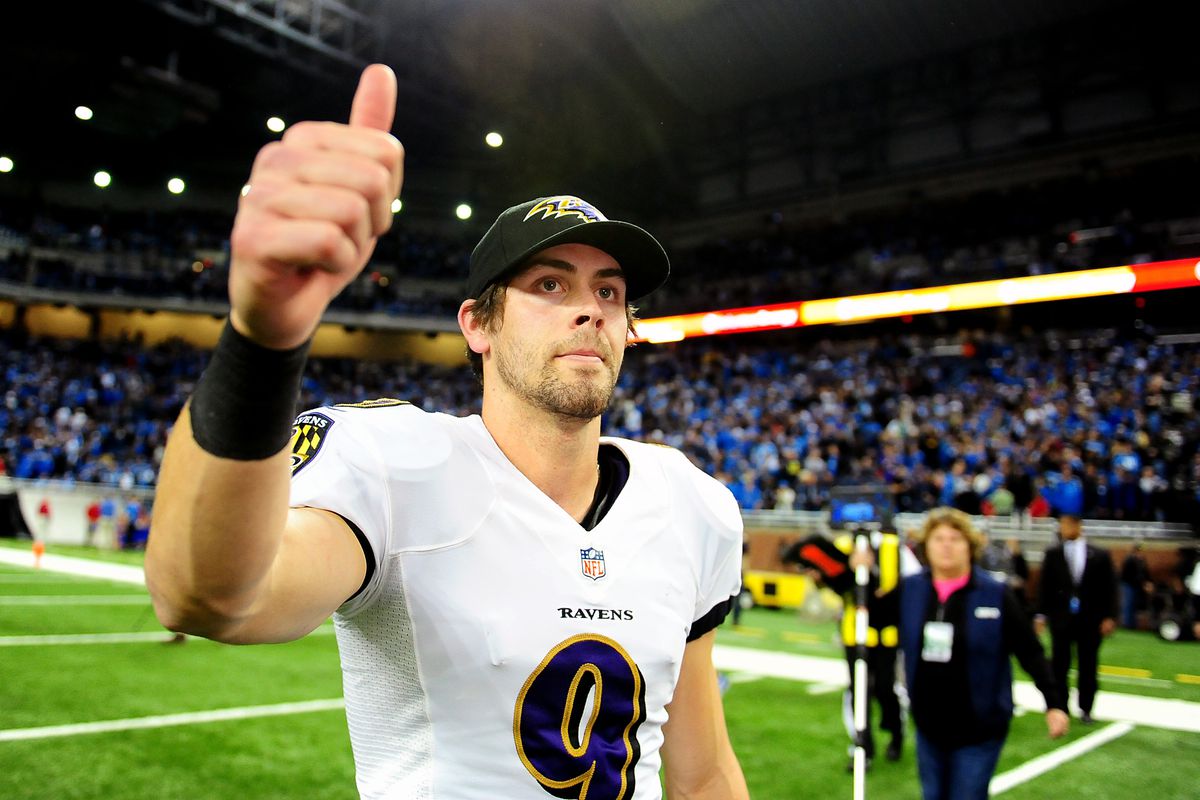 Baltimore Ravens place kicker Justin Tucker was the star of the show on Monday Night Football