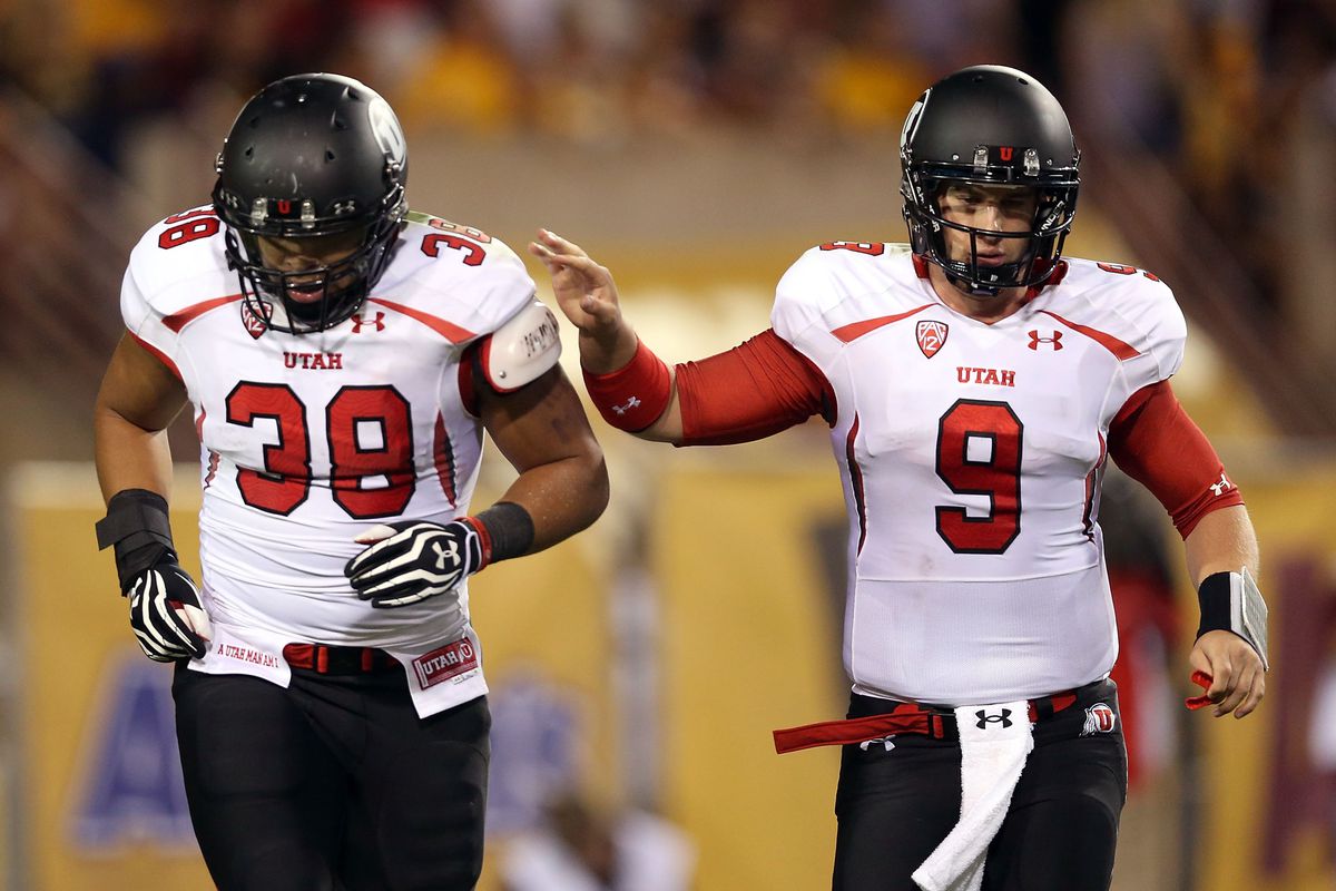 Former Utes Fullback Karl "The Truth" Williams (38) has a chance of hearing his name called in this week's NFL Draft.