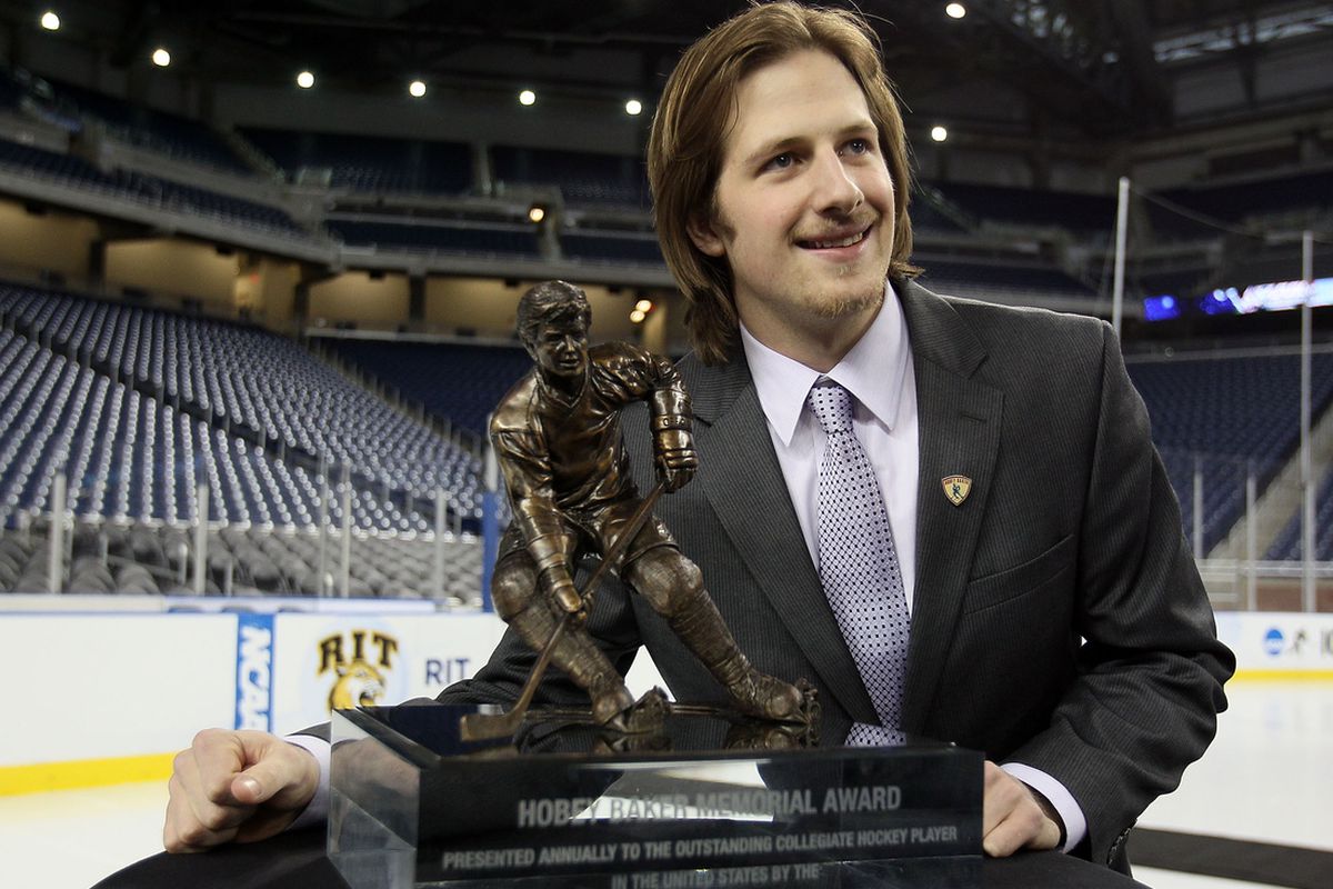 Blake Geoffrion won the Hobey Baker at Wisconsin in 2010.