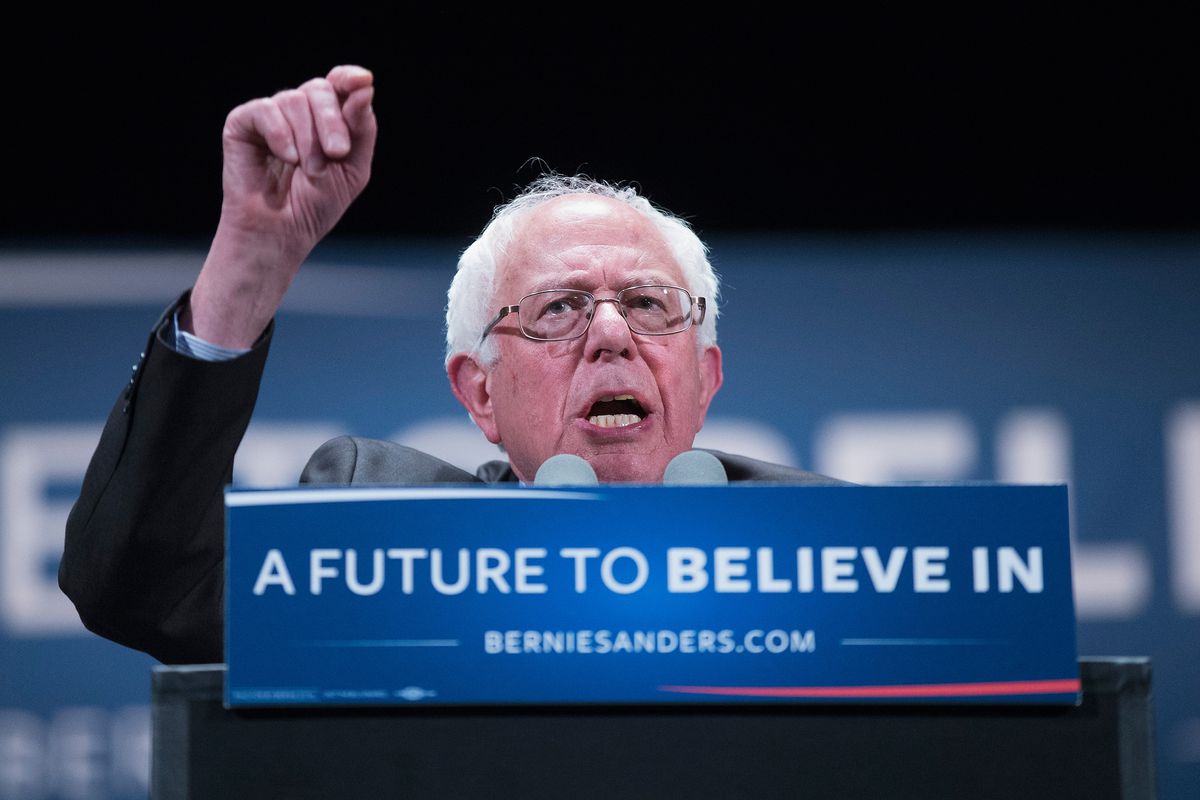 Bernie Sanders Holds Campaign Rally In Chicago Ahead Of Illinois Primary