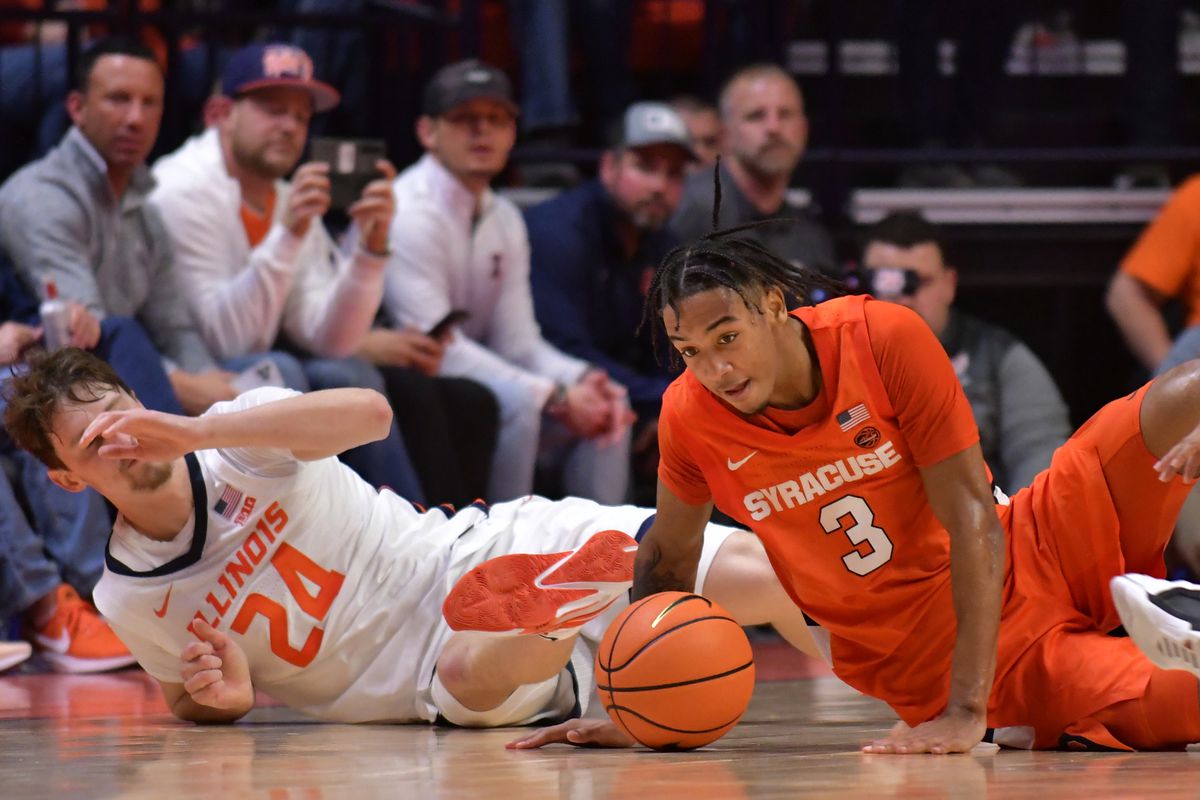 NCAA Basketball: Syracuse at Illinois