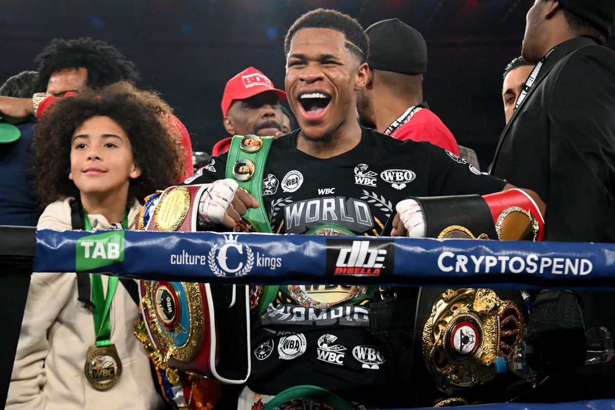 Devin Haney was among the clear “winners” this month in boxing