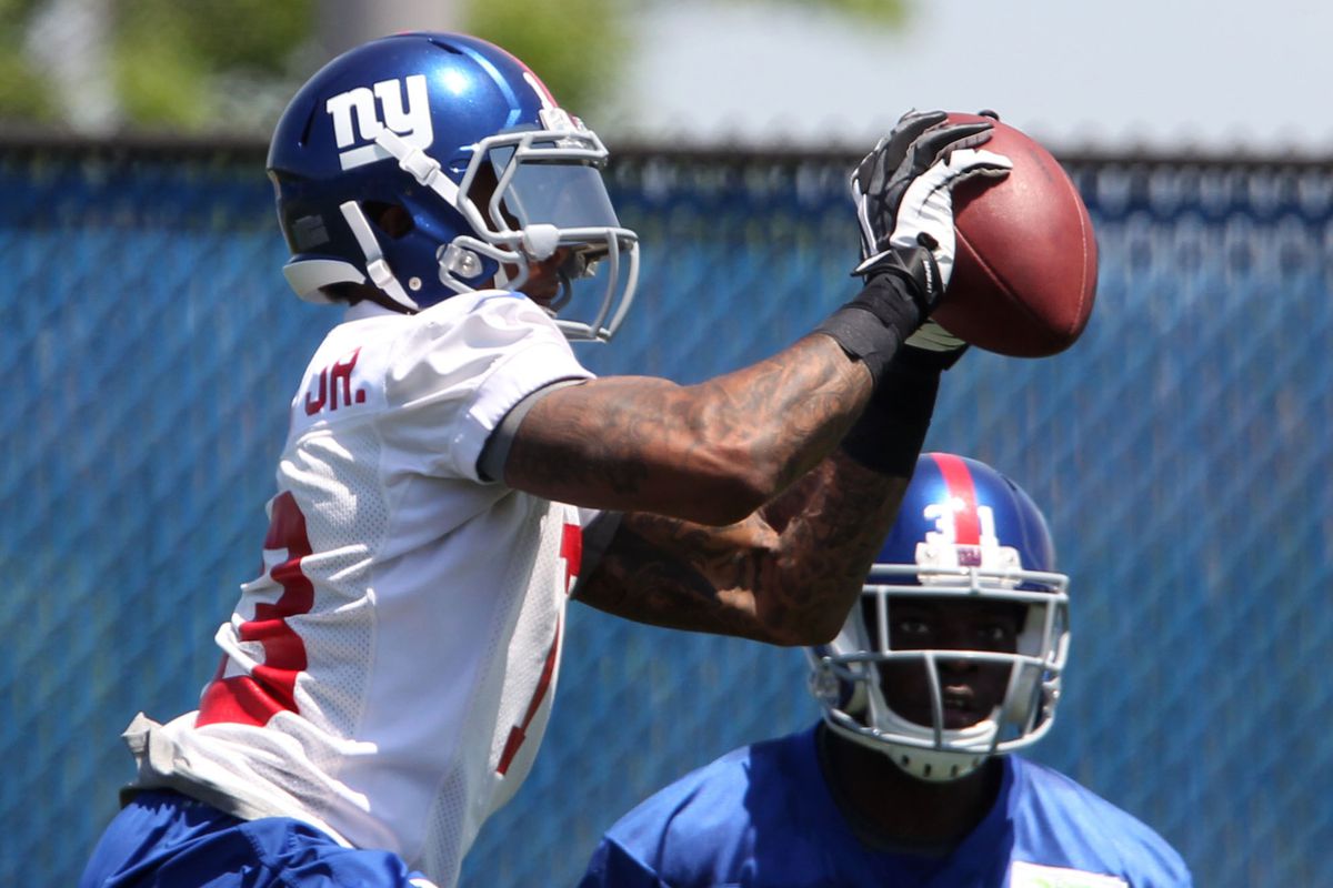 It will be a while before we see Odell Beckham Jr. catching passes again