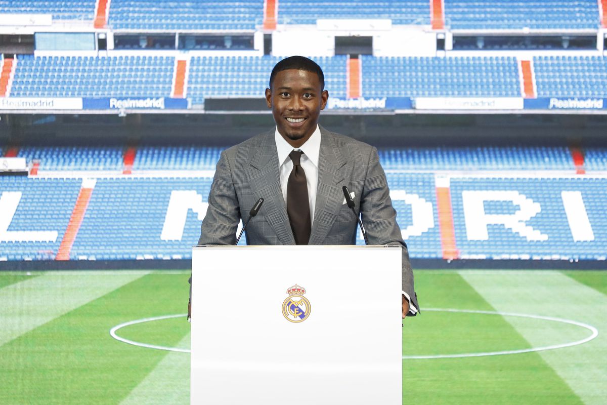 Real Madrid Unveil New Signing David Alaba