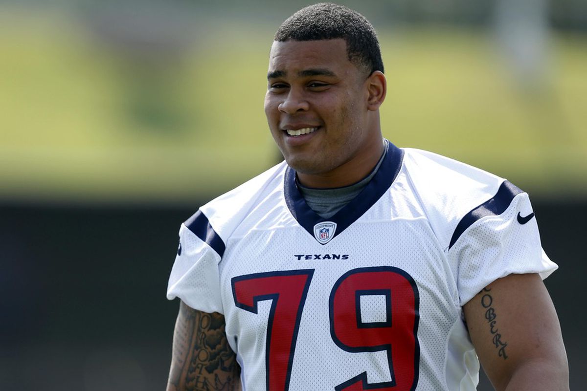 The face of the second-year Houston Texan who'll break out in 2013.