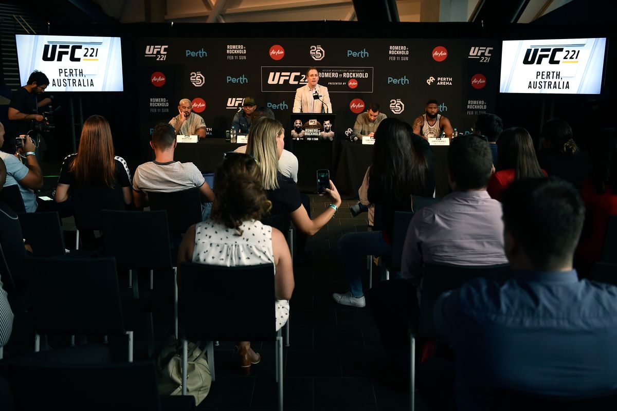 UFC 221 Press Conference