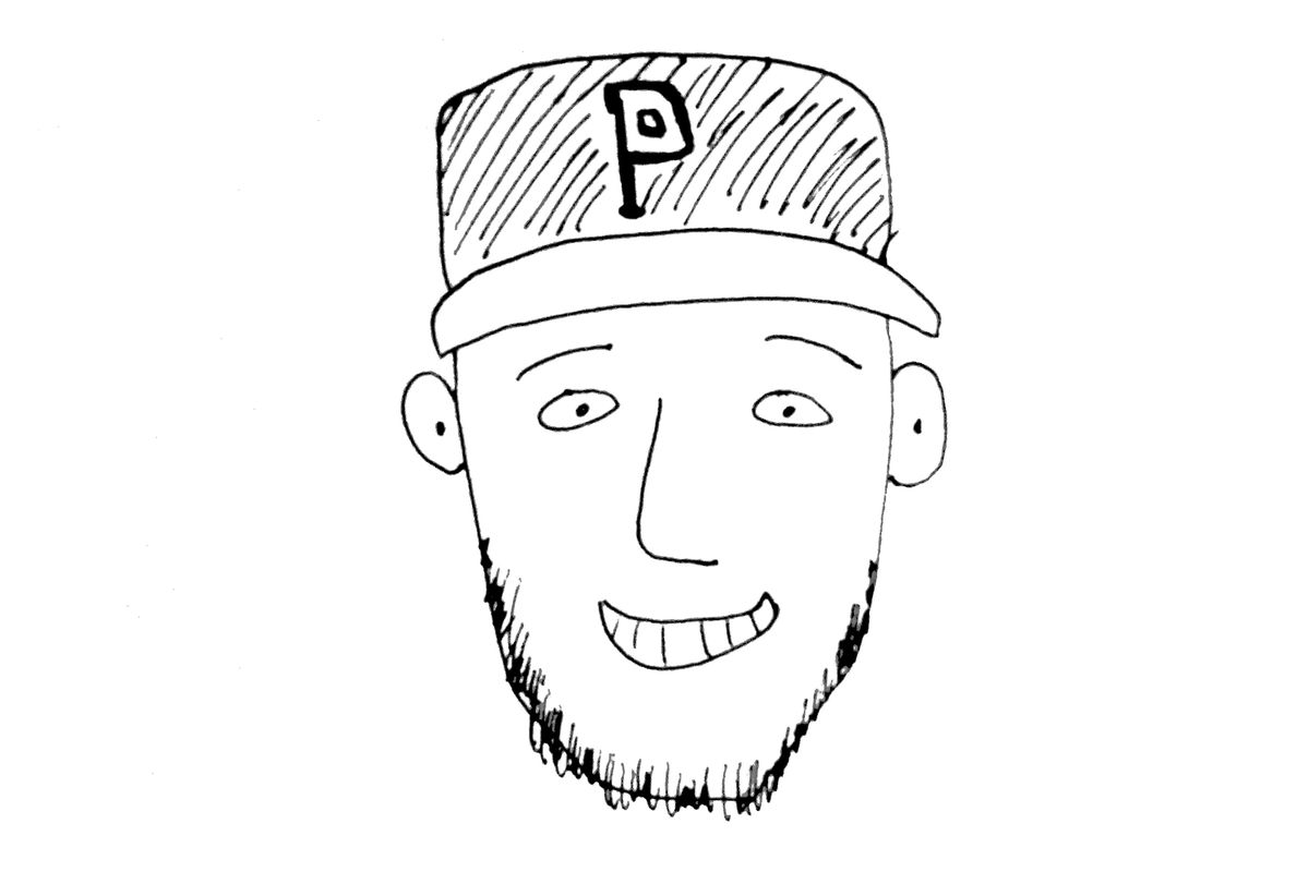 T.J. Zeuch of the University of Pittsburgh as illustrated by Minor Leaguer
