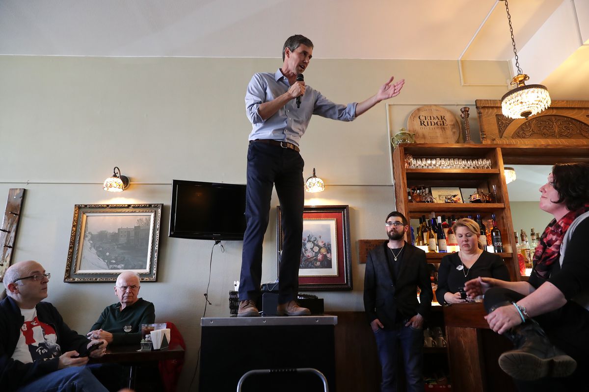 Beto O’Rourke Begins First Campaign Swing In Iowa As A Presidential Candidate