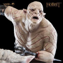 Manu Bennett played Azog the Defiler in "The Hobbit."
