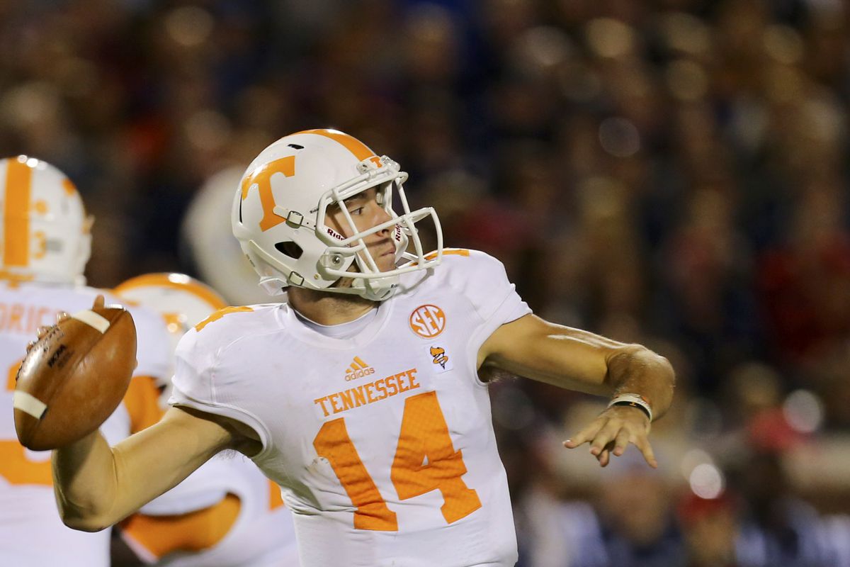 Palmetto State native Justin Worley brings Tennessee to Columbia on a Saturday evening.