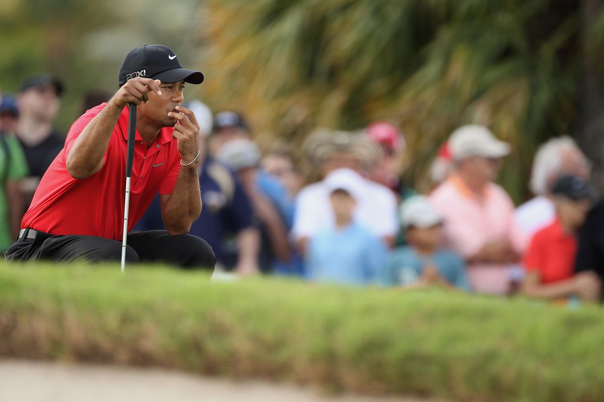 You have to wonder what is next for Tiger Woods after his withdrawal Sunday from the WGC-Cadillac Championship with an achilles injury.  (Photo by Scott Halleran/Getty Images)