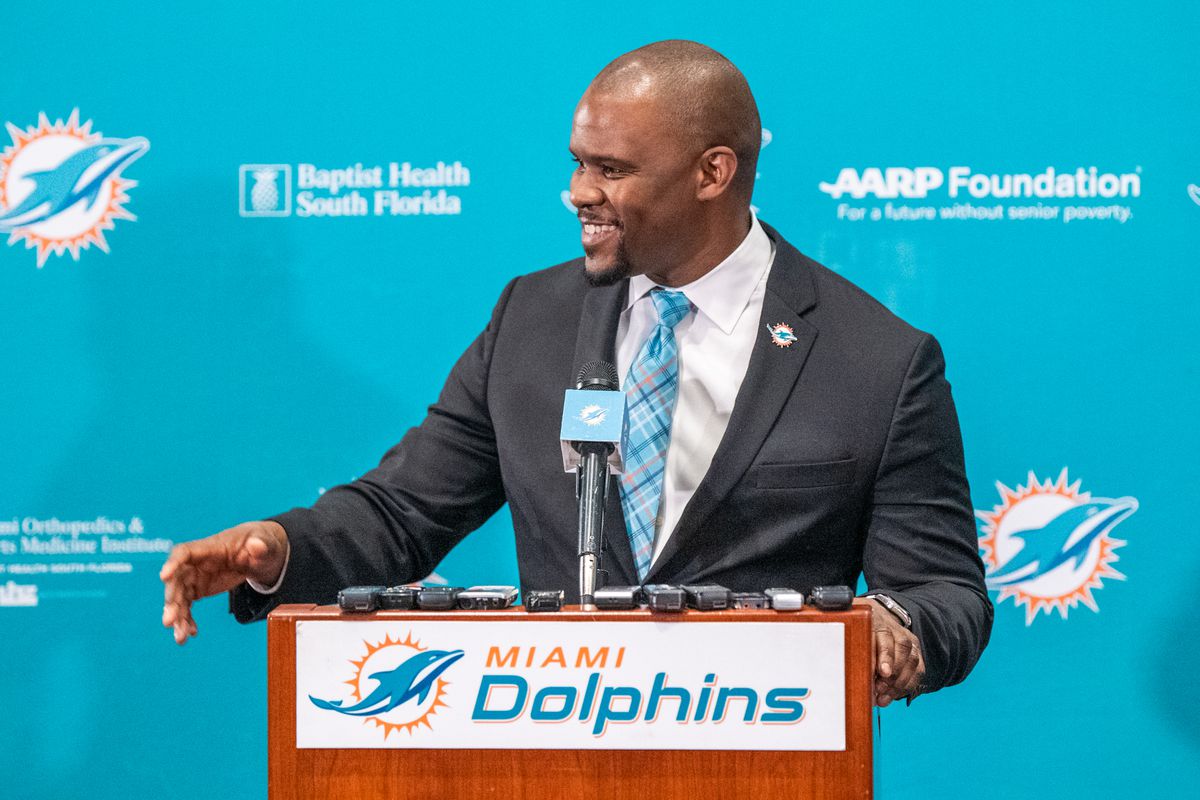 Miami Dolphins Introduce Brian Flores