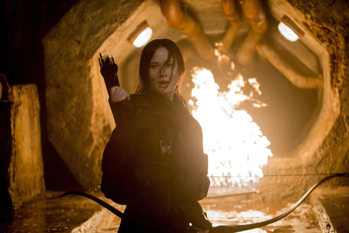 Jennifer Lawrence steps into the role of Katniss Everdeen one final time in the last Hunger Games movie.