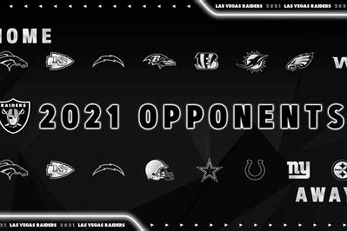 Raiders Home Opponents 2021