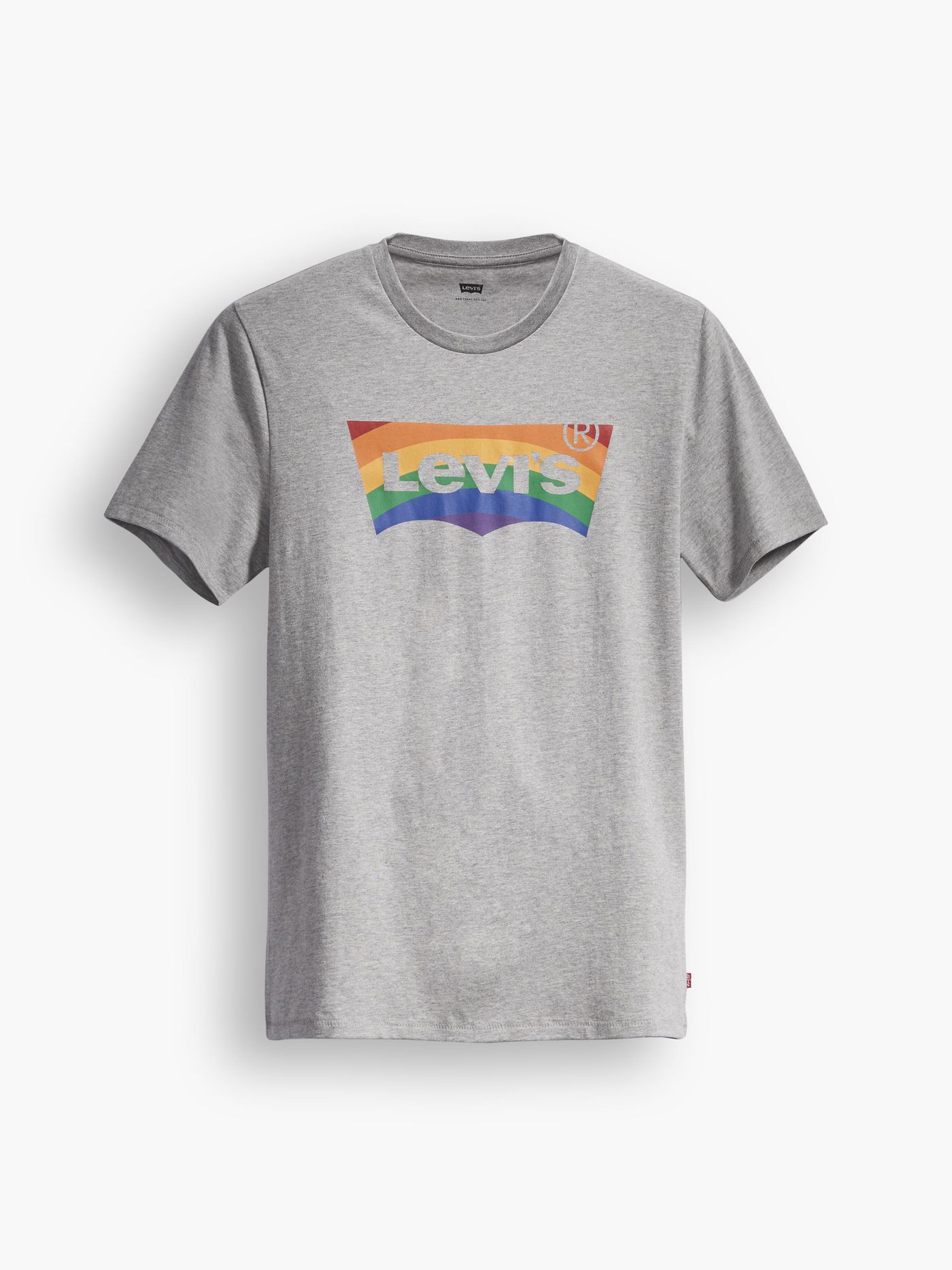 Never Be Silent Gray & Rainbow T-Shirt Gay & Lesbian Pride Clothing & Apparel 
