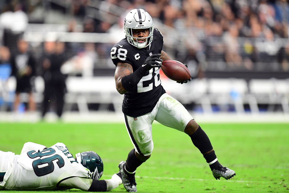 Josh Jacobs injury news: Raiders RB returns to full practice for Week 9 -  DraftKings Nation