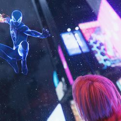 <em>Spider-Man: Miles Morales</em> on PlayStation 5.
