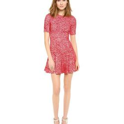 <i><a href=“http://www.shopbop.com/perry-sleeve-flare-dress-alice/vp/v=1/1548358287.htm?folderID=2534374302155173&fm=other-shopbysize-viewall&colorId=15714”>alice + olivia's Perry Short Sleeve Flare Dress</a>, $74.25 (was $330)</i>
