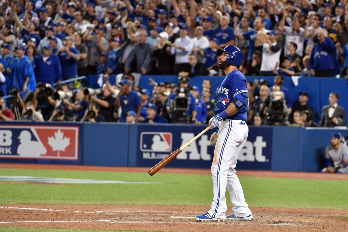 "I'm just astonished I'm even getting a chance to hit considering this inning should be over." - Bautista, definitely. 