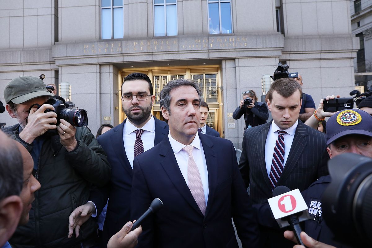 US District Court Holds Hearing On Trump Lawyer Michael Cohen's Search Warrants