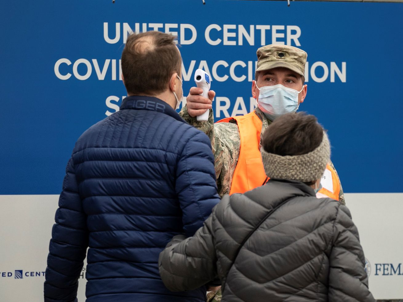 U.S.-CHICAGO-MASS VACCINATION SITE-OPENING