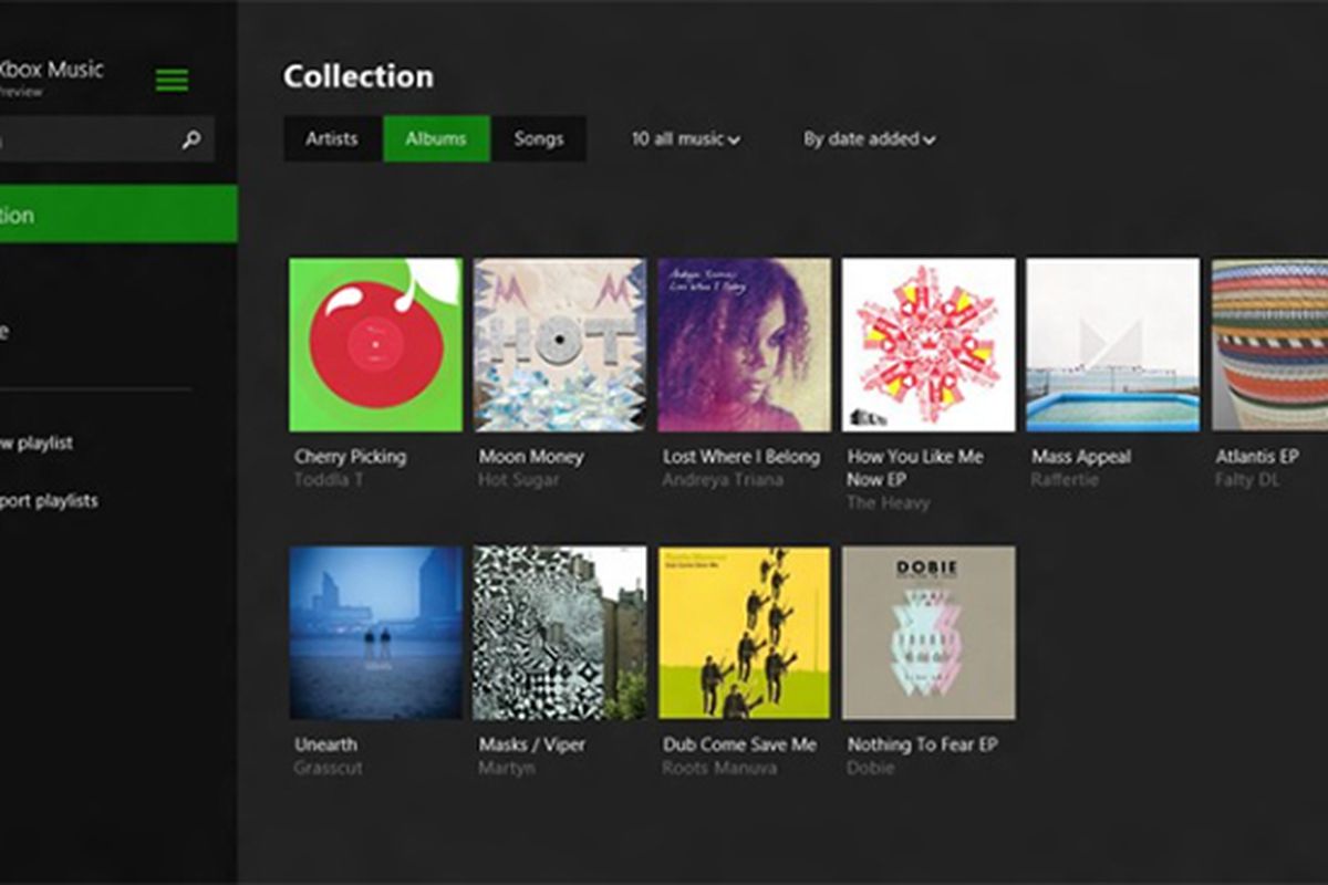 Xbox Music for Windows 8.1