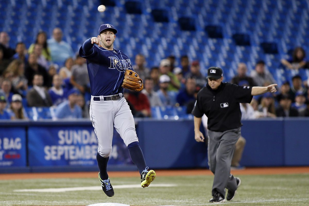 Evan Longoria was one of only four players to appear in every game in 2014.