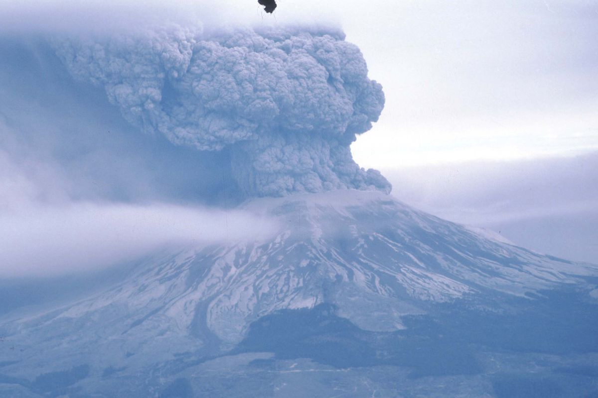 Mount Saint Helens Blows Her Top