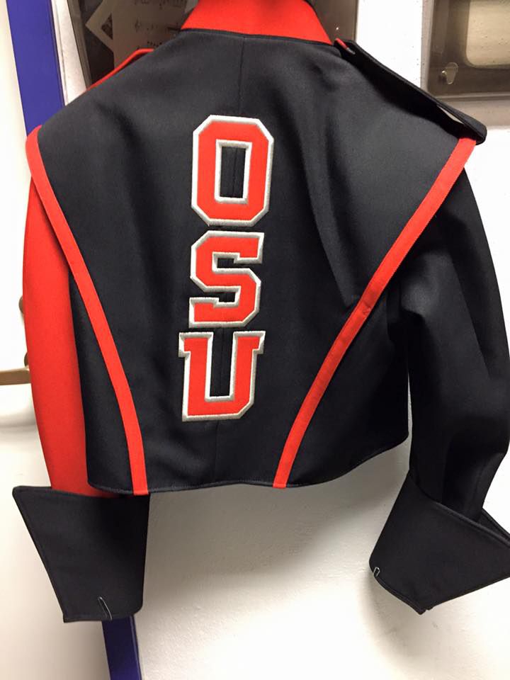 New OSU Band Uniform Back