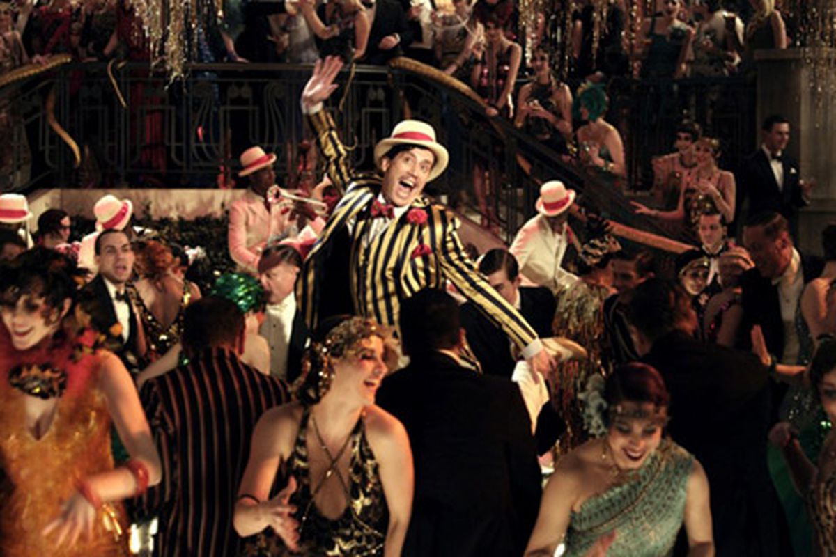 Great Gatsby still via Warner Bros. Pictures