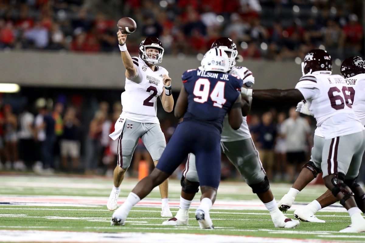 COLLEGE FOOTBALL: SEP 10 Mississippi State at Arizona
