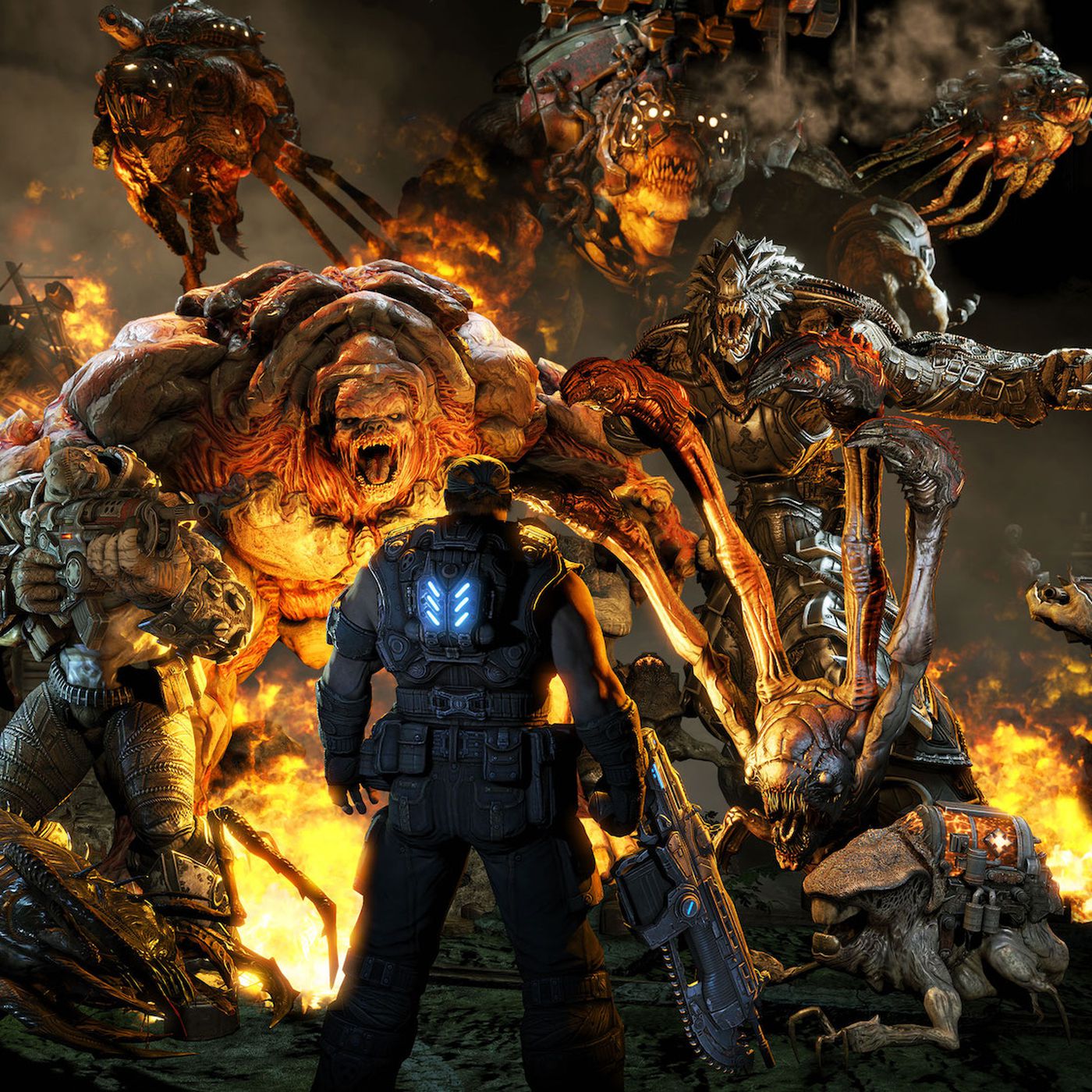 How Bungie, bright colors, and four-player co-op shaped Gears of War 3 -  Polygon