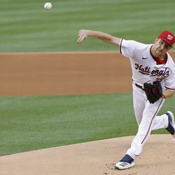 Erick Fedde, Nationals starting pitcher on Tuesday
