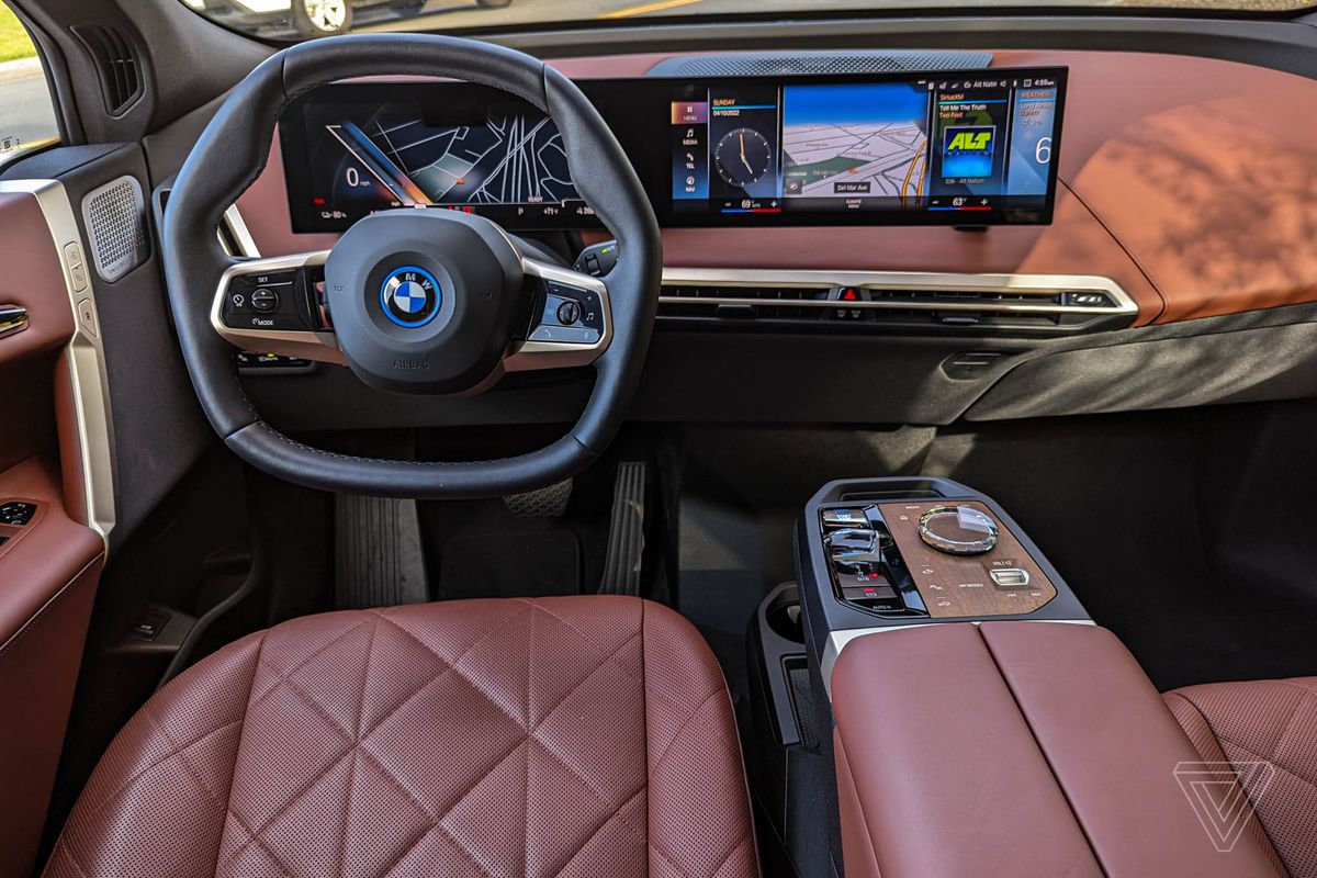 BMW iX XDrive50 review: a high-tech beast with bling