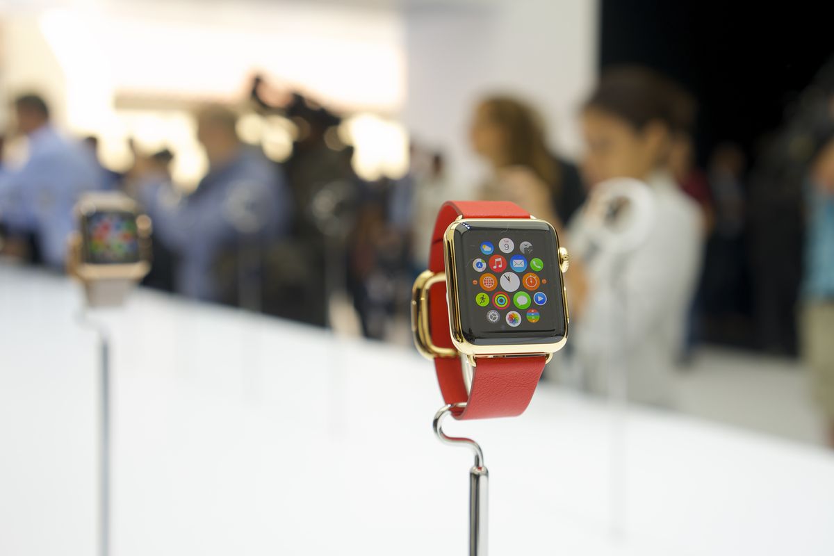 The Apple Watch via Getty