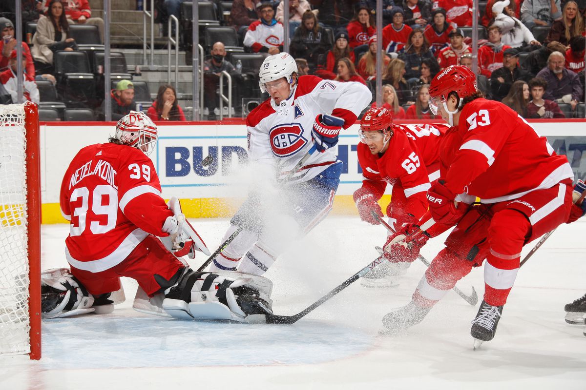Montreal Canadiens v Detroit Red Wings