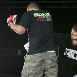 UFC 174 workout media day photos