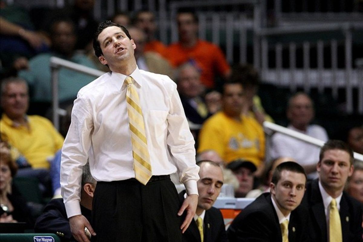 Bryce Drew had a different look on his face back in 1998, as a player for the team he now coaches.