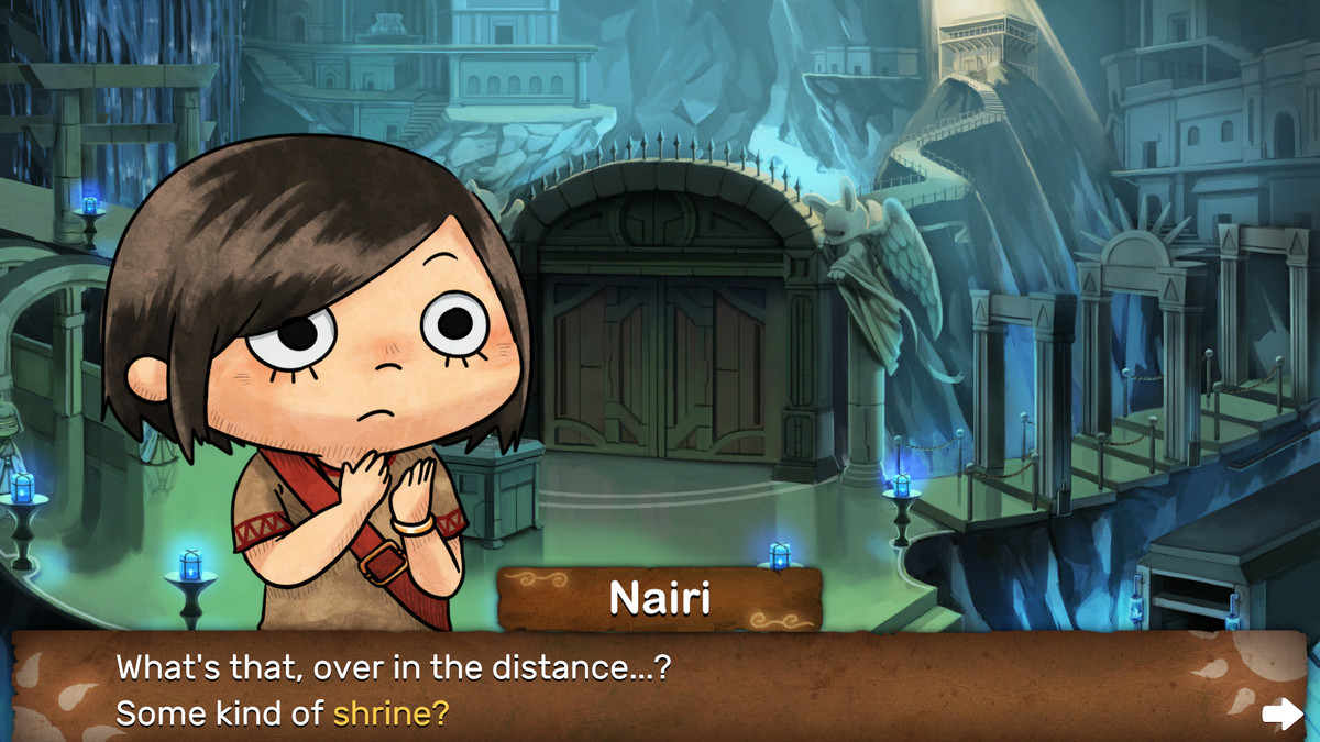 a screenshot from Nairi: Tower of Shirin
