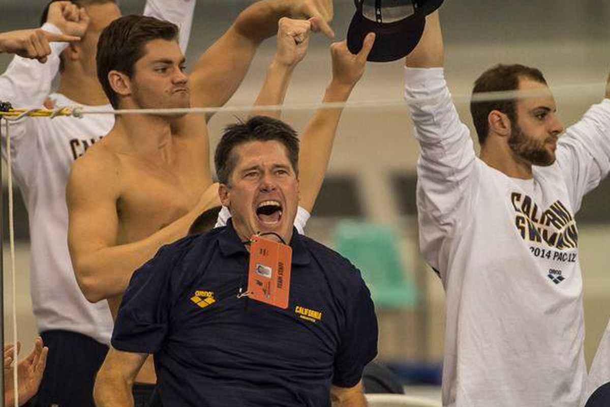 There have been plenty of reasons to get excited for Coach Durden and the Bears at the NCAA so far, but we all want to see them into the pool when the day is done.