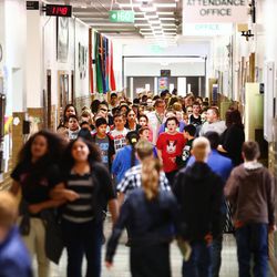 Utah's public schools added 10,580 students this year, bringing the total enrollment count to 644,476, according to numbers released Thursday by the Utah State Board of Education.