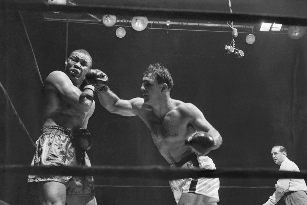 Joe Louis and Rocky Marciano Boxing
