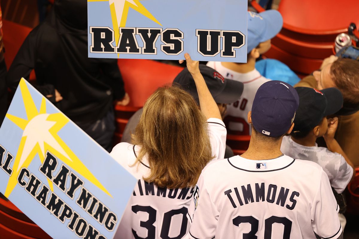 Tampa Bay Rays Vs. Boston Red Sox at Fenway Park in ALDS