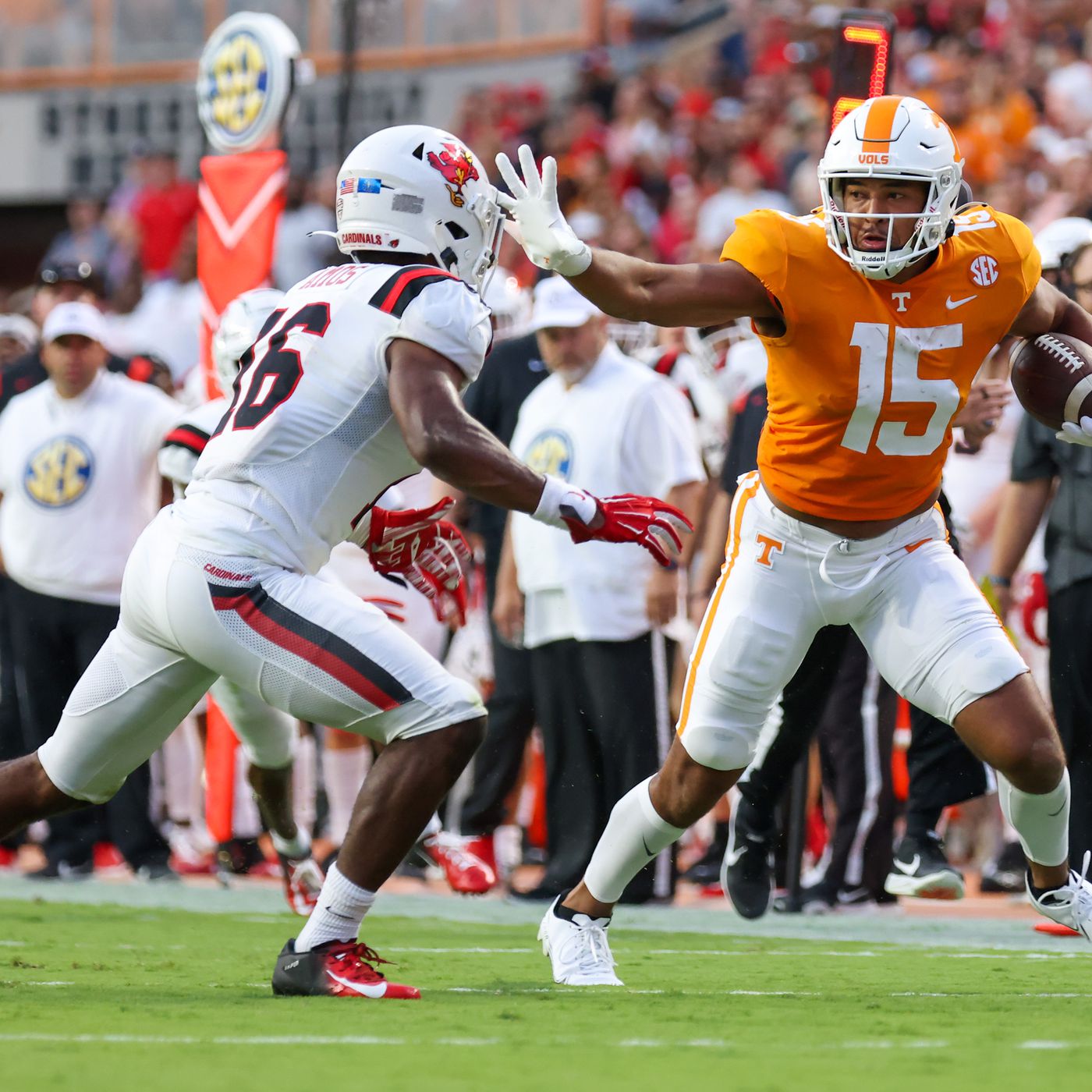 Tennessee vs. Florida: Bru McCoy will play a major role in Saturday's game against the Gators