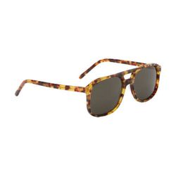 Double-Bridge Aviator Sunglasses — Tortoiseshell, $275